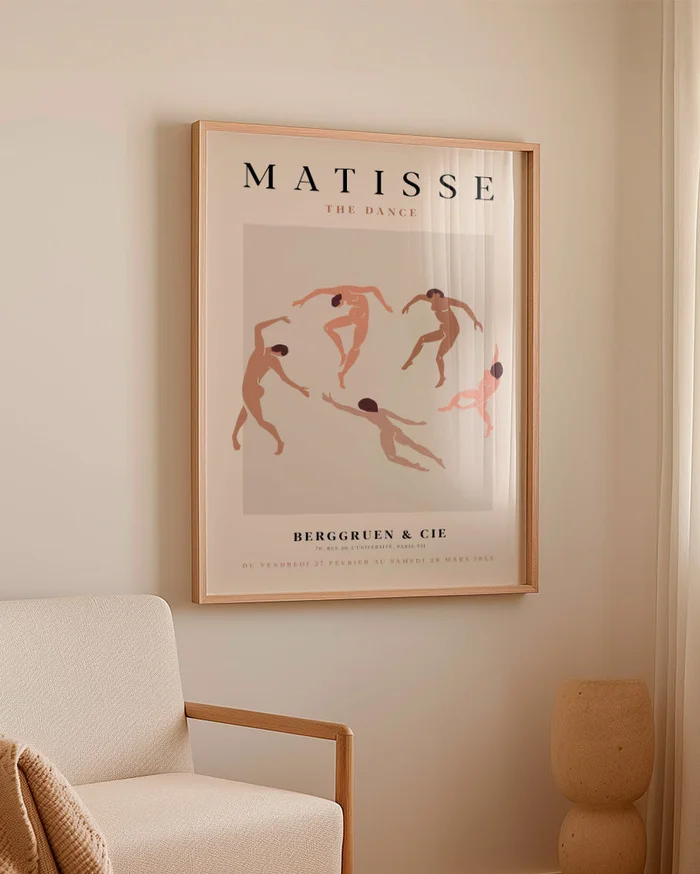 Matisse - La danza Paris en Beige - Láminas, Uruguay | La Cuadrería, vista 2