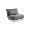 Sillón Cama Individual UNO - Gris en Gris - Butacas, banquetas y puffs, Uruguay | Samic, vista 1 de 5