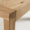 Mesa extensible Briva - 200 (280) x 100 cm madera maciza de roble y pino acabado natural en Madera natural - Mesas de comedor, Uruguay | Kavehome, vista 4 de 8