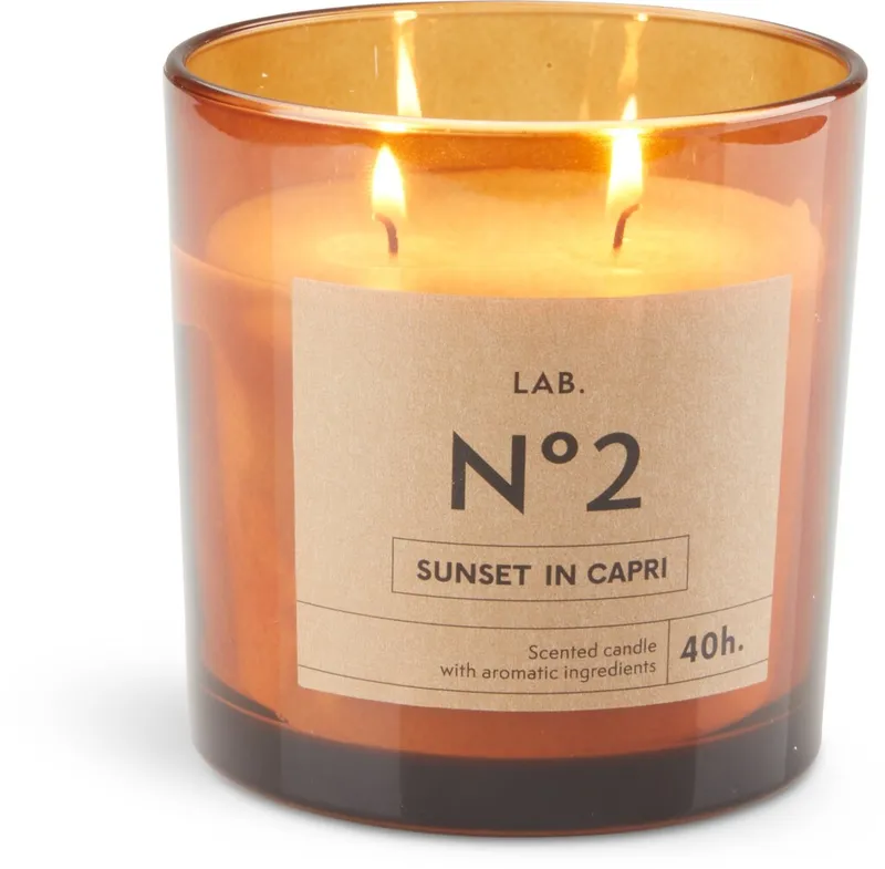 Vela aromática BASTIAN Ø10xA10cm marrón en Marrón - Velas y Portavelas, Uruguay | JYSK
