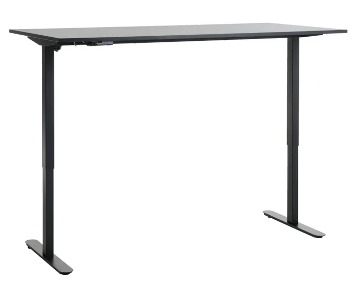 Escritorio altura reg SVANEKE 70x140 negro en Negro - Escritorios y sillas de escritorio, Uruguay | JYSK