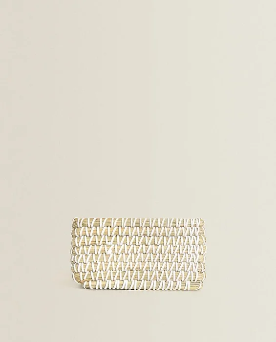 CESTA RECTANGULAR CONTRASTE - Canastos, Uruguay | Zara Home, vista 5