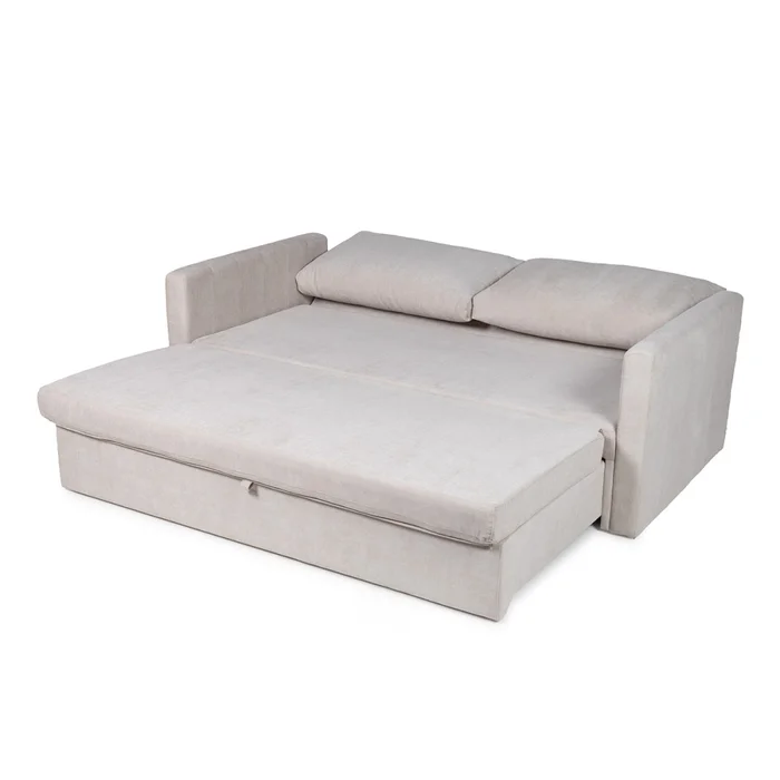 Sofá Cama Wey - Tela Microfibra - Kruger 02-152 (Beige) en Beige - Sillones y sofás, Uruguay | Nyr, vista 8