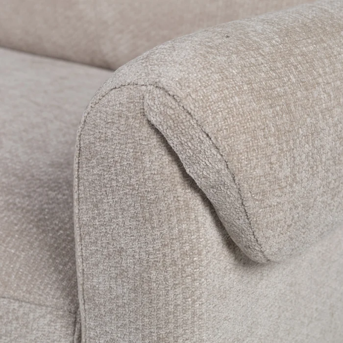 Sofá Matteo - Tela Microfibra - 3 cuerpos - 315-3 (Beige) en Beige - Sillones y sofás, Uruguay | NYR, vista 3