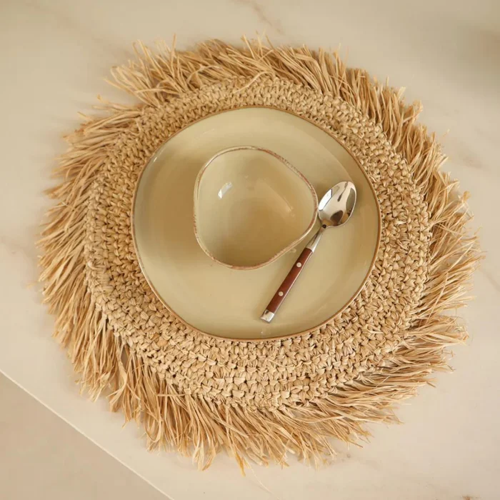 Manteles de Sisal Loreta Set x8 - Decoración, Uruguay | Casakos