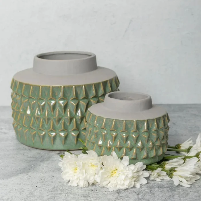 JARRON SATIN Gris Small - Decoración, Uruguay | Viasono, vista 2