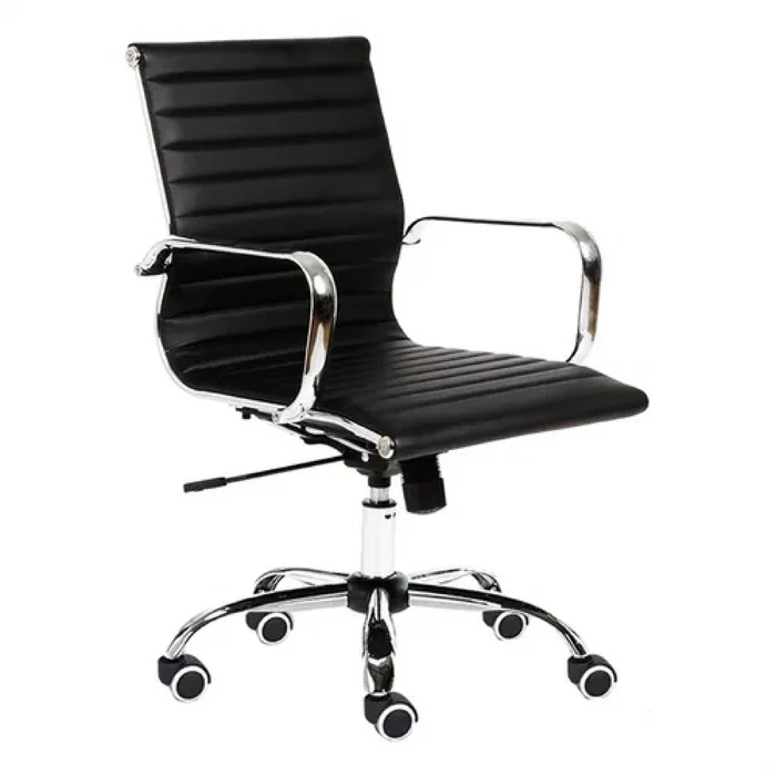 Silla De Escritorio Jules Regulable - Negra en Negro - Escritorios y sillas de escritorio, Uruguay | Unilux
