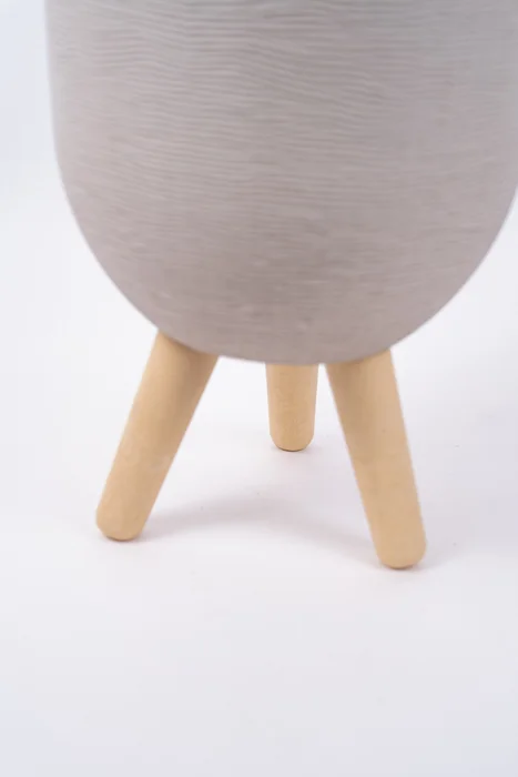 Maceta Teli - Beige en Beige - Decoración, Uruguay | Indian, vista 2