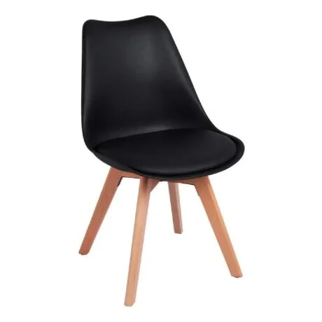 Silla Eames Tapizada - Negro en Negro - Sillas, Uruguay | La Cueva Muebles, vista 10