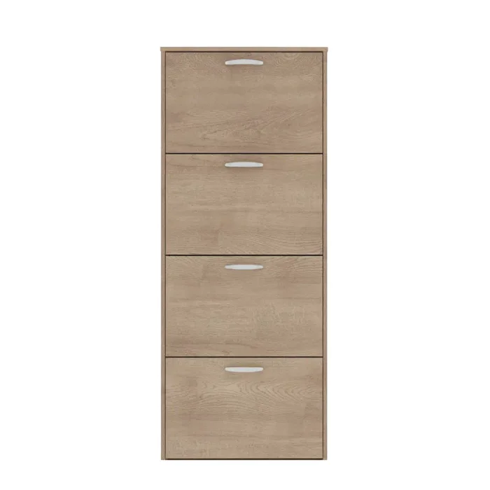 Zapatera 4 puertas - Leonardo en Blanco - Cómodas, Uruguay | Delta Center, vista 3
