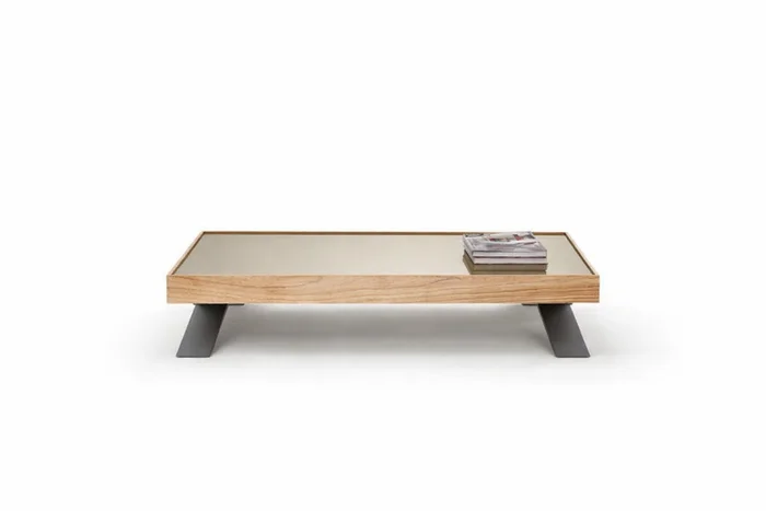 Mesa de centro con tapa de vidrio espejo - Mesas de living, Uruguay | Champagne Home, vista 3