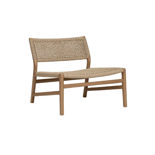BUTACA CARACAS TEKA OAT 63X70X74 en Beige - Butacas, banquetas y puffs, Uruguay | Masinfinito Casa
