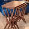 Nesting Tables | Erling Torvits en Marrón - Mesas de arrimo, Uruguay | Mad for Modern, vista 2 de 2