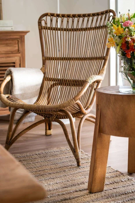 BUTACA DE BAMBOO MONET - SIKA DESIGN - MIEL en Marrón - Butacas, banquetas y puffs, Uruguay | La Iberica, vista 19