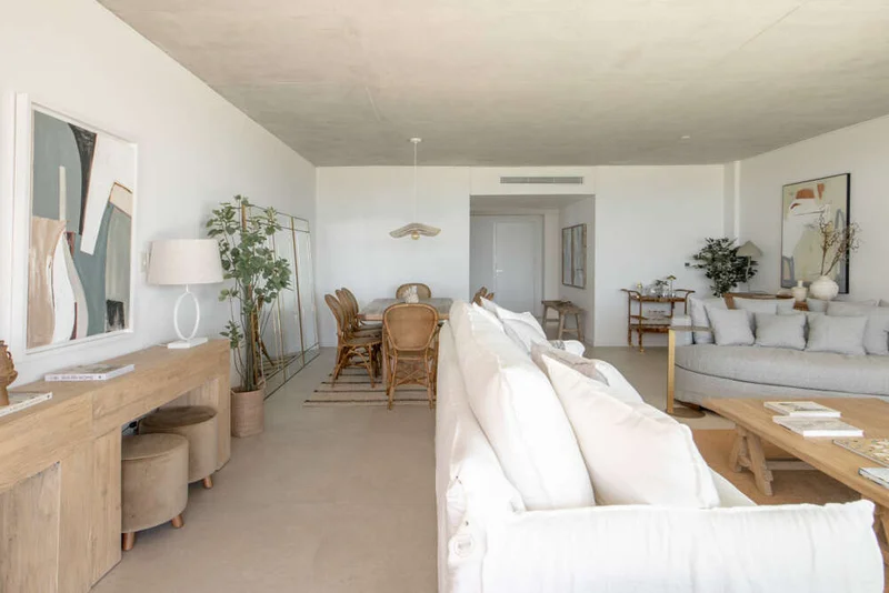 SILLON ALMA XL LINO BLANCO - 2.80 MTS en Blanco - Sillones y sofás, Uruguay | La Iberica, vista 4