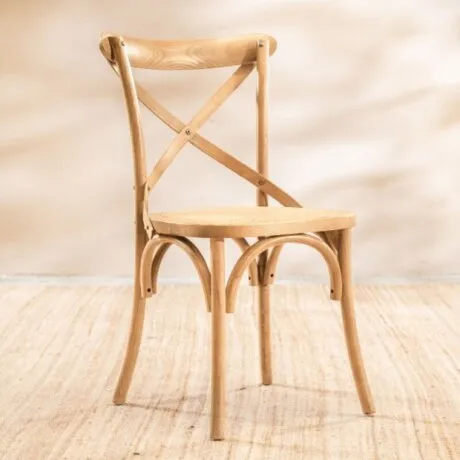 Silla Amelie en Madera natural - Sillas, Uruguay | Aihaus