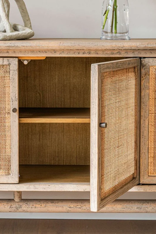 APARADOR SAKURA - PINO MACIZO RECICLADO GRIS en Madera natural - Muebles para TV, Uruguay | La Iberica, vista 11
