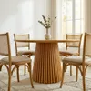 Mesa comedor Miami Redonda 120 CM DIAMETRO en Madera natural - Muebles, Uruguay | Indrana, vista 1 de 7