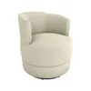 Sillon Butaca Giratoria 360 Grados Tapizada Tela en Beige, Uruguay | Lais Muebles, vista 1 de 4