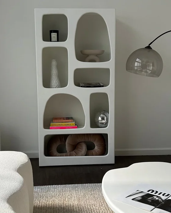 estantería AGIA en Blanco - Muebles para TV, Uruguay | Octo, vista 2