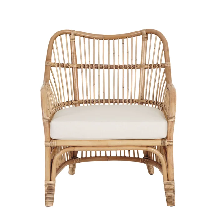Butaca Rattan Natural-beige Kona Natural en Madera natural - Sillones y sofás, Uruguay | Divino, vista 3