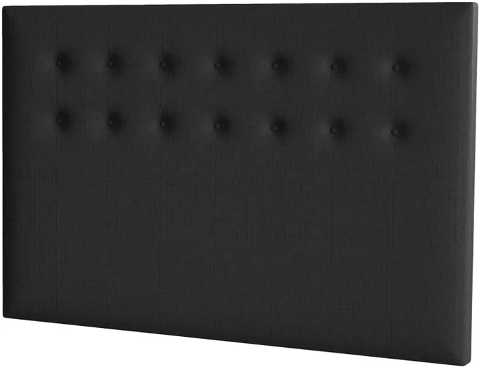 Respaldo botones 160x122 H70 gr-40 en Gris - Respaldos de cama, Uruguay | JYSK