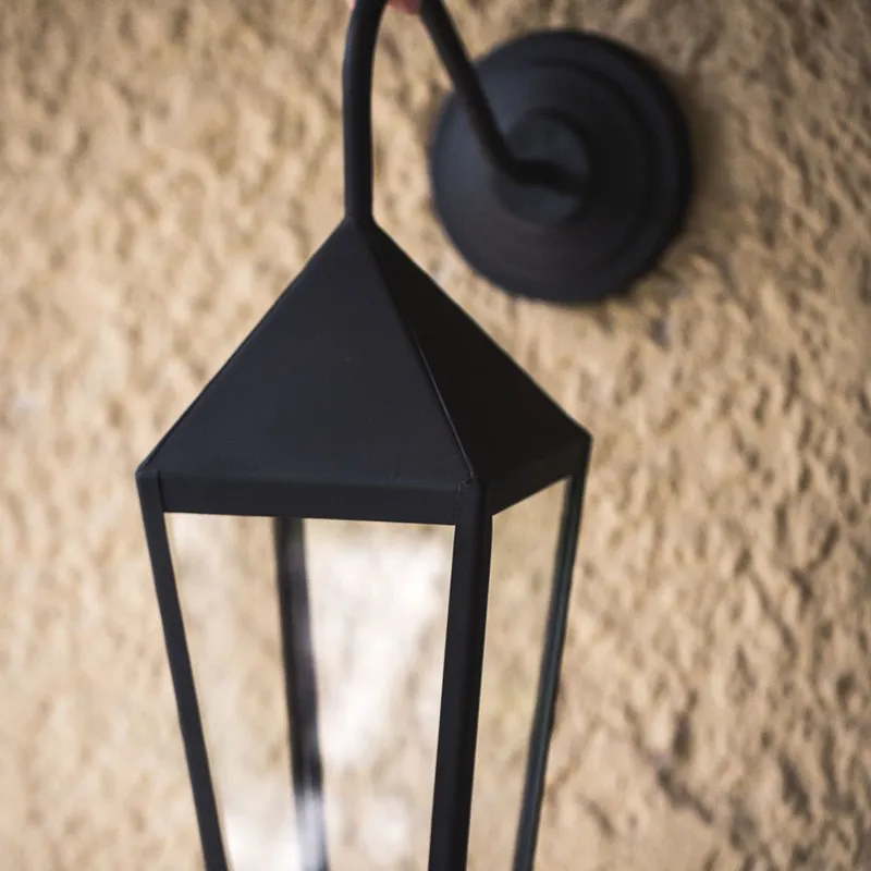 Farol Pablo - Zainas en Negro - Velas y Portavelas, Uruguay | Zainas