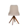 Silla Giratoria Valentina 143 - Tela Microfibra - 228 (Beige) en Beige - Butacas, banquetas y puffs, Uruguay | NYR, vista 4 de 5