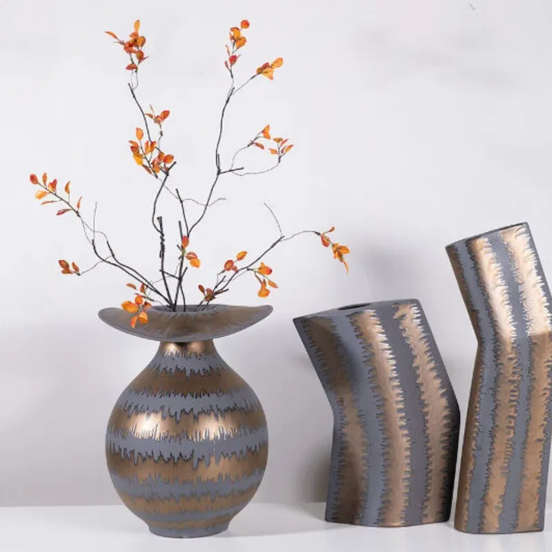 JARRON LAVA Gris en Multicolor - Decoración, Uruguay | Viasono