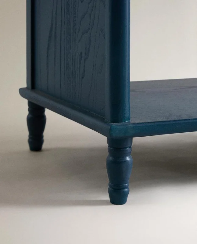 MESITA MADERA FRESNO en Azul - Mesas de luz, Uruguay | Zara Home, vista 5