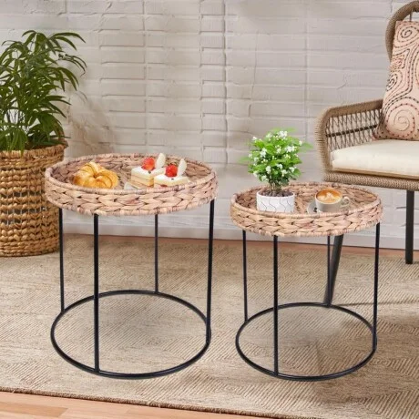 Set de mesas de living Liah en Beige - Mesas de living, Uruguay | La Cueva Muebles, vista 11