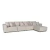 Sofá Modular Maia (5 módulos) - Tela Microfibra - 12072 (Beige) en Beige - Sillones y sofás, Uruguay | NYR, vista 1 de 7