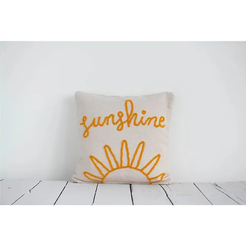 Almohadón Sunshine en Beige - Textiles, Uruguay | Martinika Deco