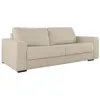 Sillón 3 Cuerpos Cuero-100-natural Natural-beige Texas Crema en Beige - Sillones y sofás, Uruguay | Divino, vista 3 de 3