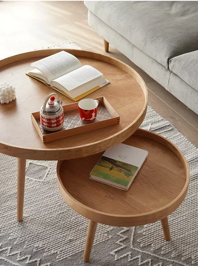 Mesa EMMA chica en Madera natural - Mesas de living, Uruguay | Simple Deco, vista 2