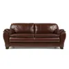 Sillón 100% Cuero - 3 Cuerpos - Imola - Marrón - Sillones y sofás, Uruguay | Ecowood, vista 3 de 4