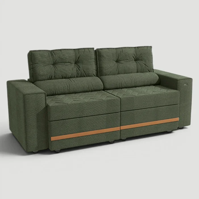 Sofa Havana 206CM - Retractil/Reclinable en Beige - Sillones y sofás, Uruguay | Balton, vista 16