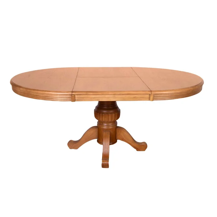 Mesa De Comedor Ext. Madera Marron Colonial en Marrón - Mesas de comedor, Uruguay | Divino, vista 3