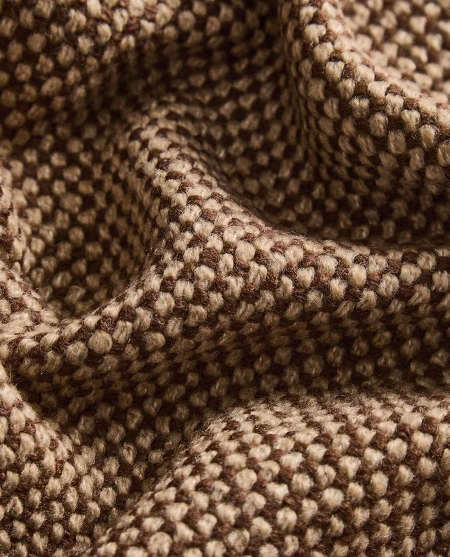 MANTA FLECOS en Marrón - Textiles, Uruguay | Zara Home, vista 4
