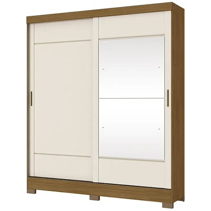 Placard 2 Puertas Correr Con Espejo B74 - Roperos y placares, Uruguay | Albanés