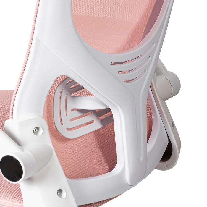 Asiento De Oficina Malla Blanco Hy-697 en Rosa - Sillas de escritorio, Uruguay | Divino, vista 5