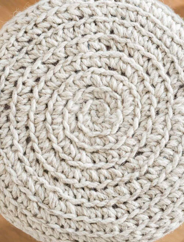 BANQUITO WOOL en Blanco - Butacas, banquetas y puffs, Uruguay | La Iberica, vista 6