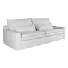 Sofá 4 Cuerpos Tela Blanco Positano en Blanco - Sillones y sofás, Uruguay | Divino, vista 3 de 6