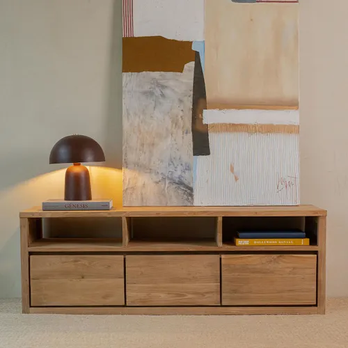 Rack Bach en Madera natural - Aparadores y recibidores, Uruguay | De Arcos