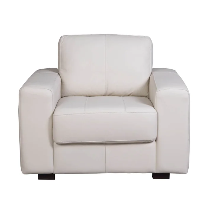 Butaca 1 Cuerpo Cuero-100-natural Natural-beige Texas Crema en Beige - Sillones y sofás, Uruguay | Divino, vista 5