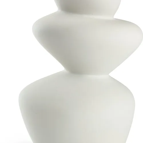 Jarrón BENNY A11xL16xA25cm blanco en Blanco - Jarrones, Uruguay | JYSK