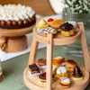 Mini torre de madera para mesas – doble plato - Decoración, Uruguay | Dreams On Time, vista 1 de 12