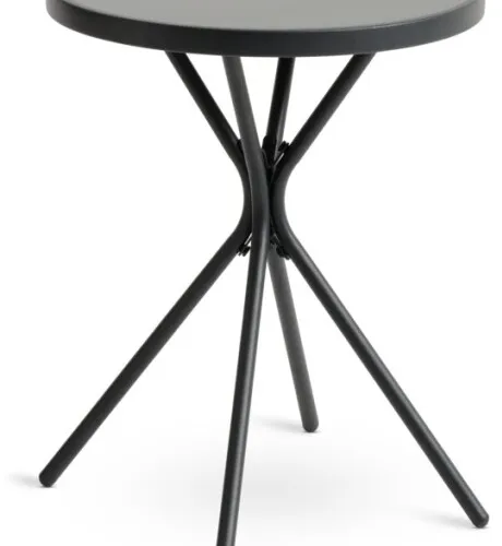 Mesa de balcón RADSTRUP Ø60 negra en Negro - Muebles para el exterior, Uruguay | JYSK