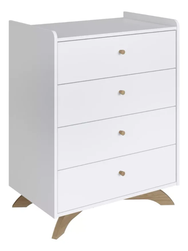 Cajonera Vika – Blanca - Cómodas, Uruguay | RM Muebles y Deco, vista 2