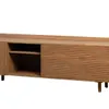 Rack PLISSE 1.80 m Madera en Madera natural - Muebles para TV, Uruguay | Finkel, vista 1 de 6